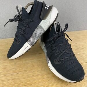 Under Armour HOVR Phantom 3 UA Black White Womens 7.5  Sports Shoe 3025517-001